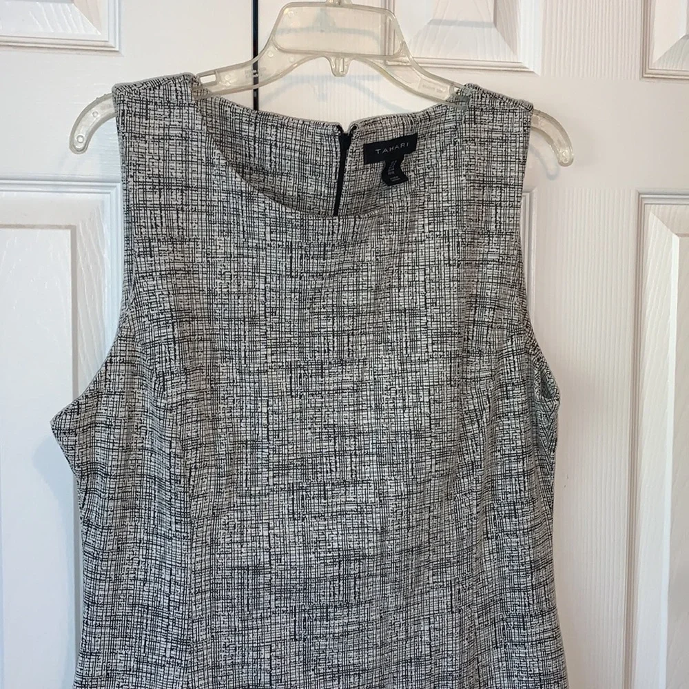 🤍🖤 TAHARI dress women’s size 14 - Picture 2 of 11